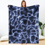 Lightning Chain Print Blanket