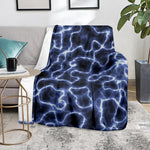 Lightning Chain Print Blanket