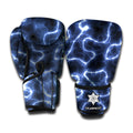 Lightning Chain Print Boxing Gloves