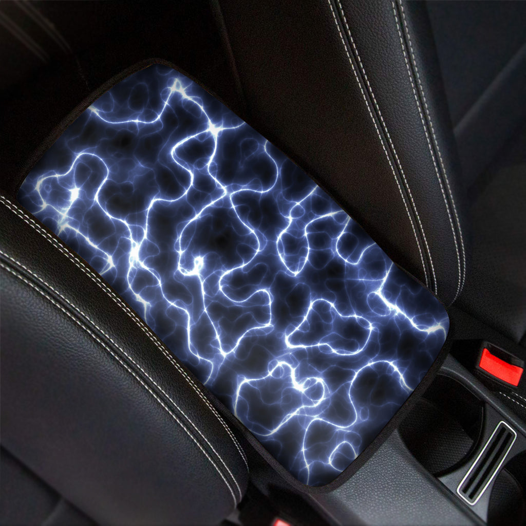 Lightning Chain Print Car Center Console Cover