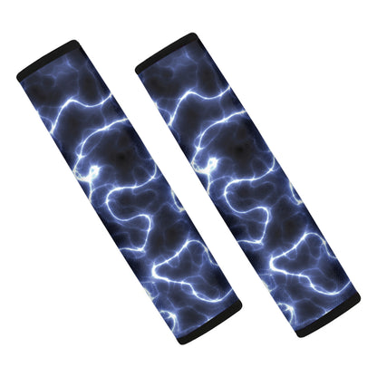 Lightning Chain Print Car Seat Belt Covers