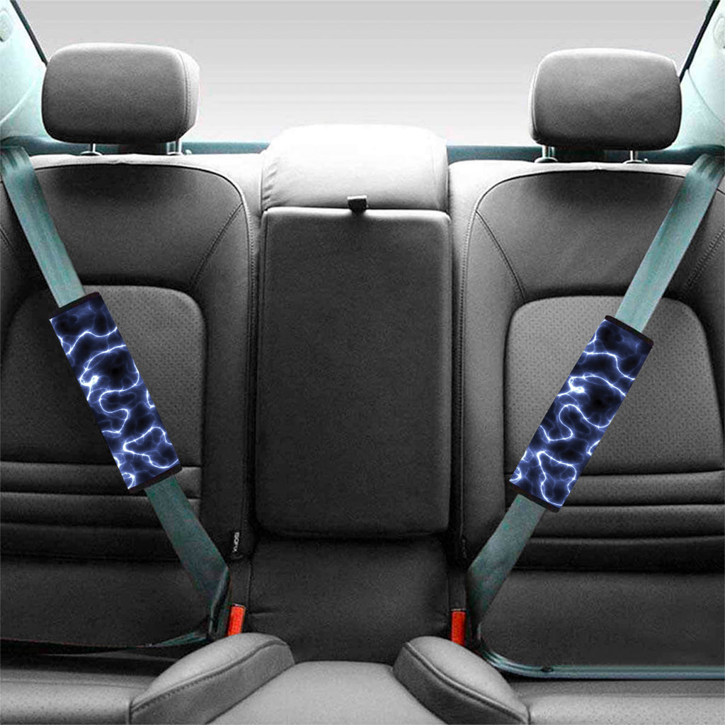 Lightning Chain Print Car Seat Belt Covers