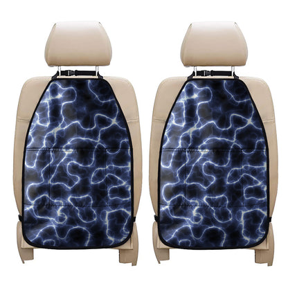 Lightning Chain Print Car Seat Organizers