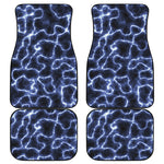 Lightning Chain Print Front and Back Car Floor Mats