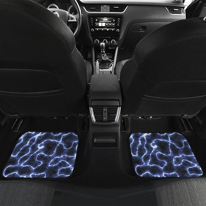 Lightning Chain Print Front and Back Car Floor Mats
