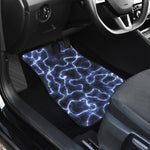 Lightning Chain Print Front Car Floor Mats