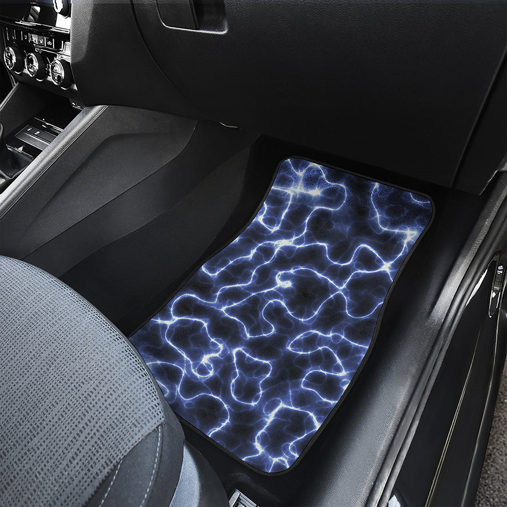 Lightning Chain Print Front Car Floor Mats