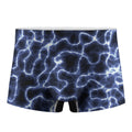Lightning Chain Print Men's Boxer Briefs