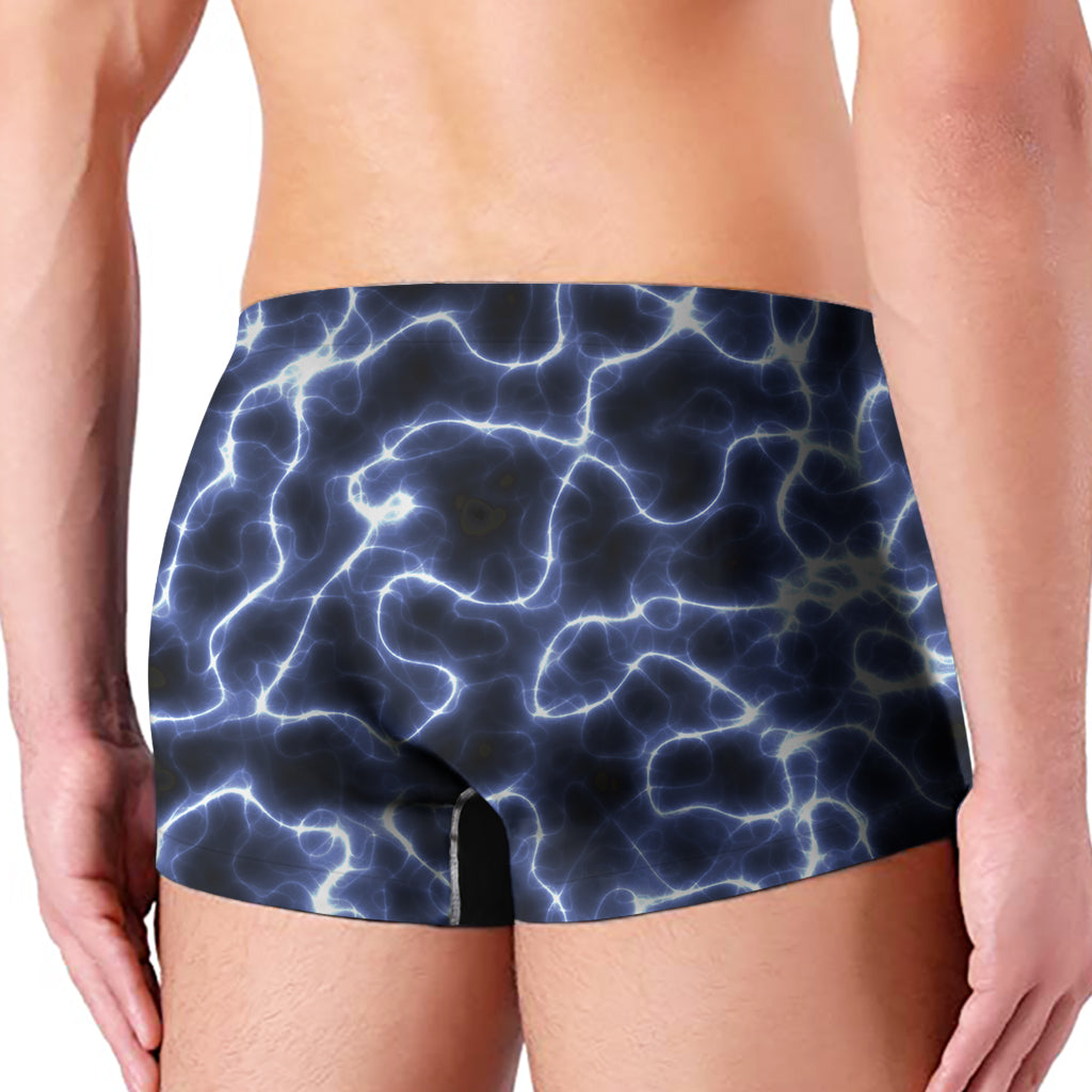 Lightning Chain Print Men's Boxer Briefs