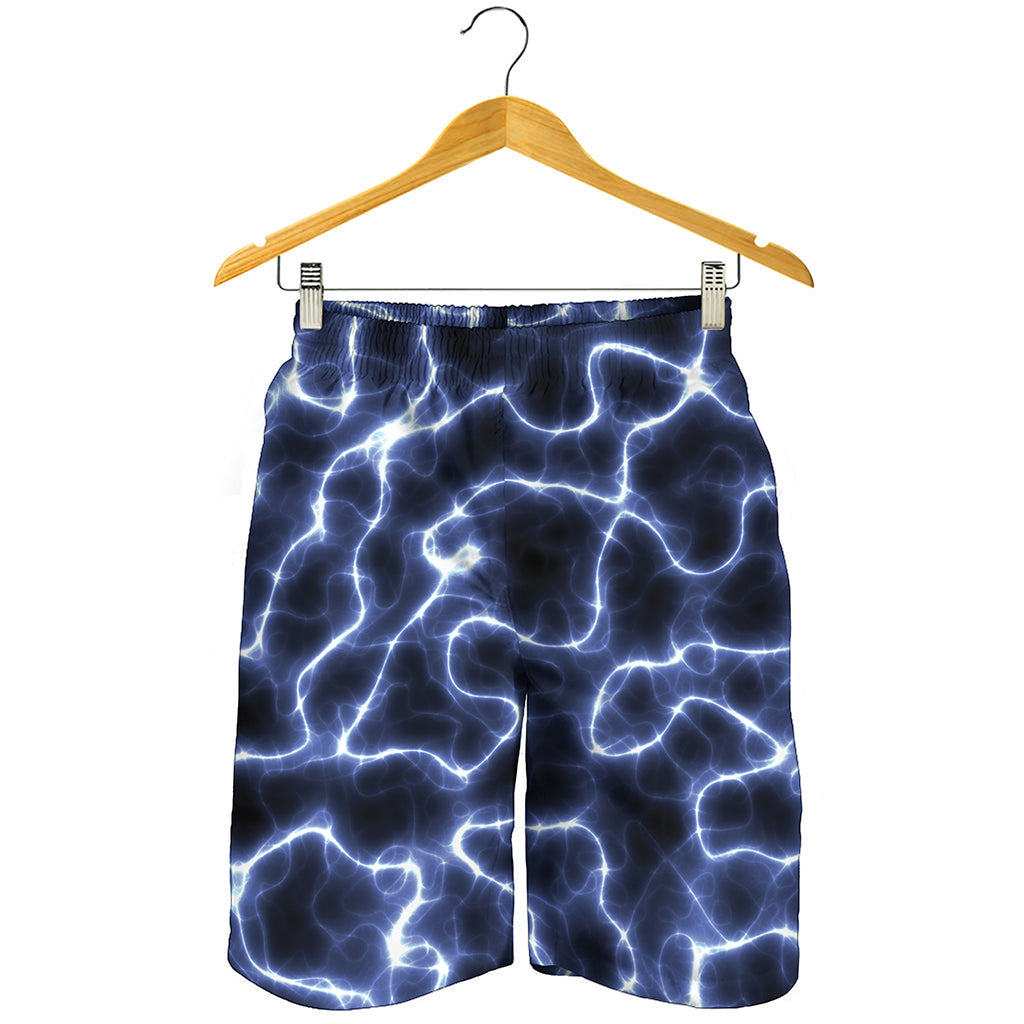 Lightning Chain Print Men's Shorts