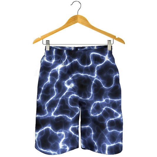 Lightning Chain Print Men's Shorts