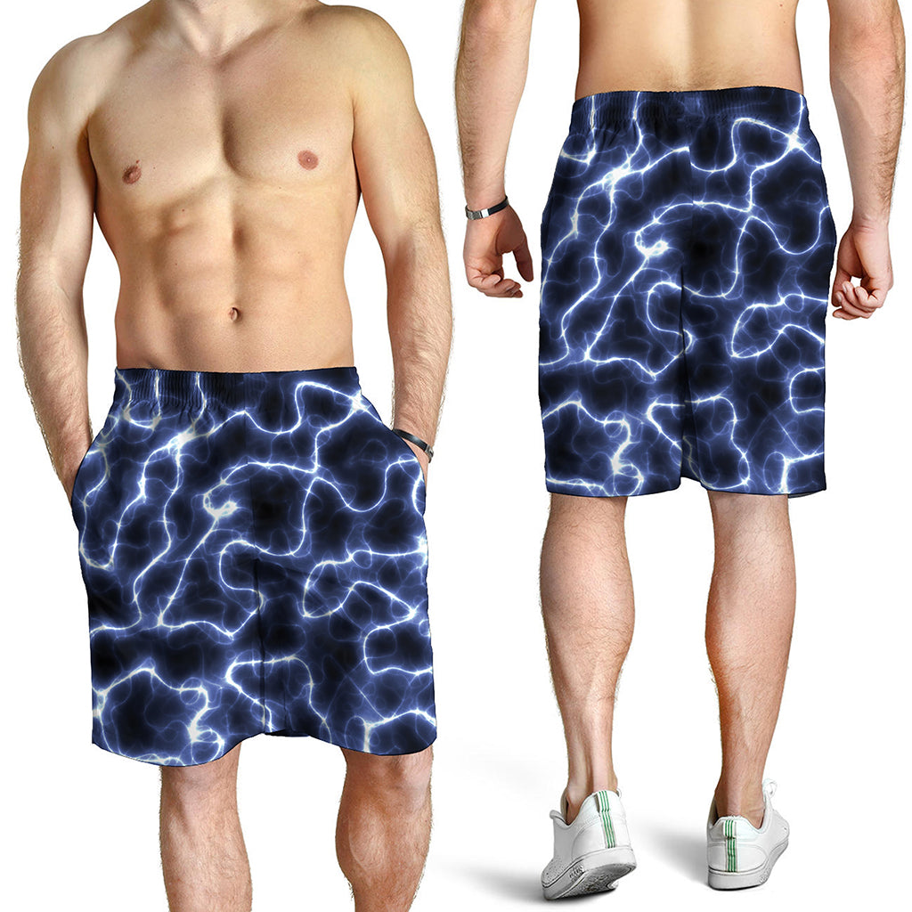 Lightning Chain Print Men's Shorts
