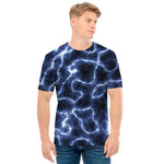 Lightning Chain Print Men's T-Shirt