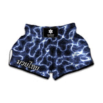 Lightning Chain Print Muay Thai Boxing Shorts