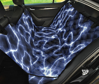 Lightning Chain Print Pet Car Back Seat Cover