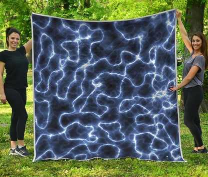 Lightning Chain Print Quilt