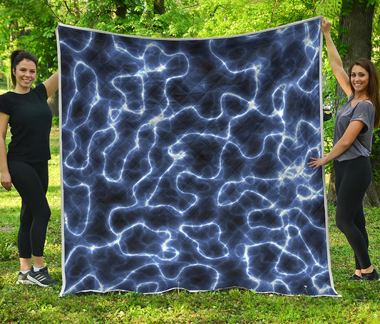 Lightning Chain Print Quilt