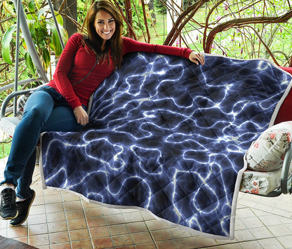 Lightning Chain Print Quilt