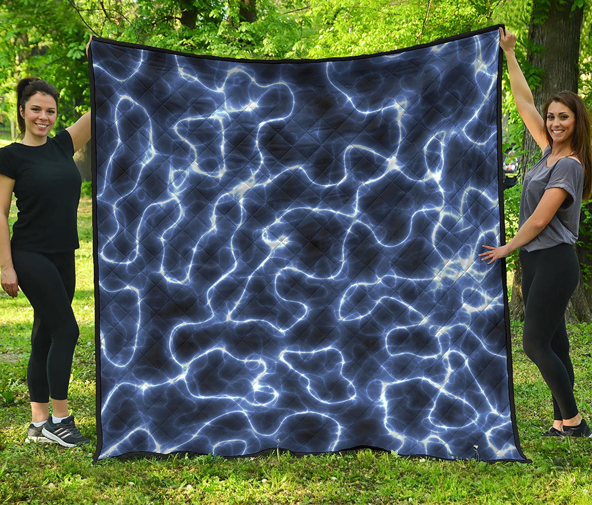 Lightning Chain Print Quilt