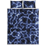 Lightning Chain Print Quilt Bed Set