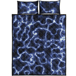 Lightning Chain Print Quilt Bed Set