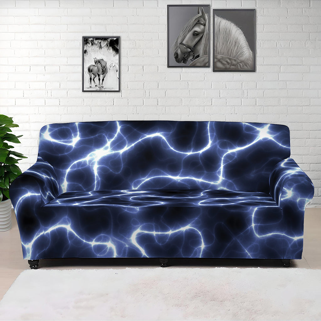 Lightning Chain Print Sofa Cover