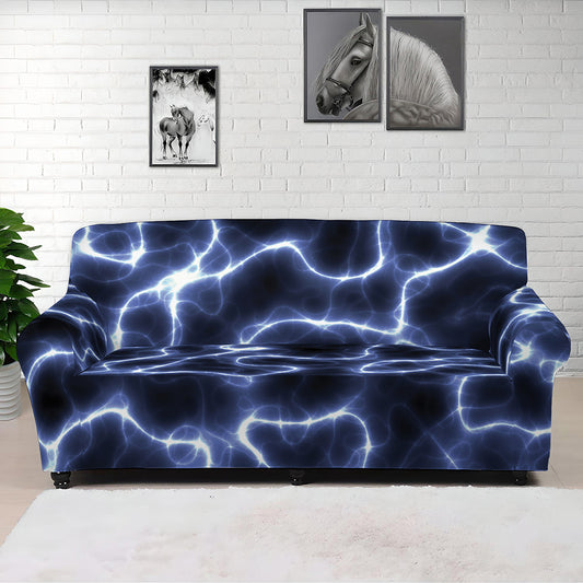 Lightning Chain Print Sofa Cover