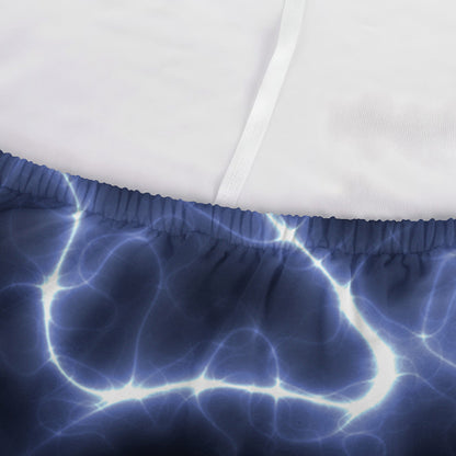 Lightning Chain Print Sofa Cover