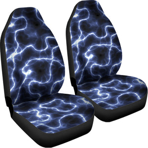 Lightning Chain Print Universal Fit Car Seat Covers