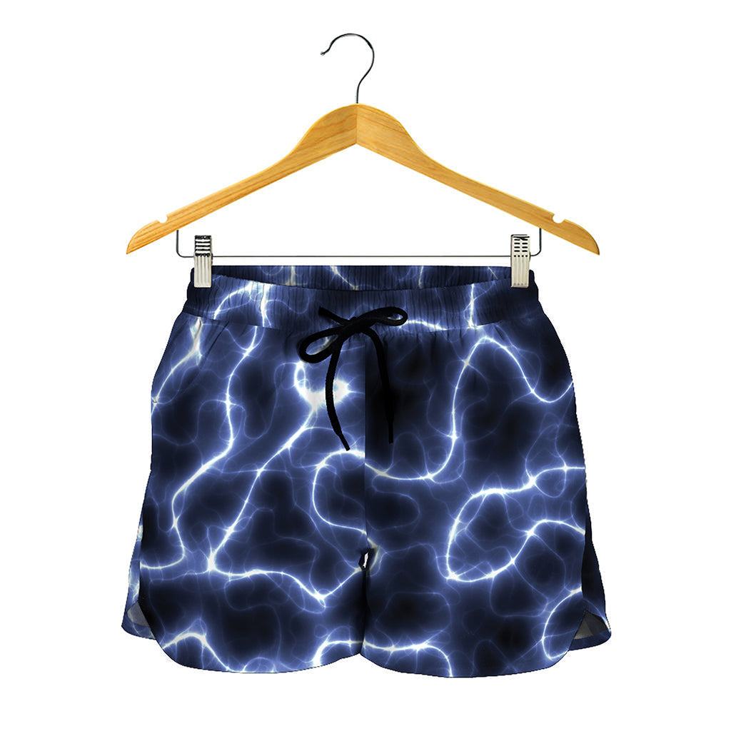 Lightning Chain Print Women's Shorts