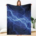 Lightning Plasma Print Blanket