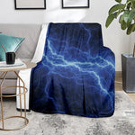Lightning Plasma Print Blanket