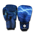 Lightning Plasma Print Boxing Gloves