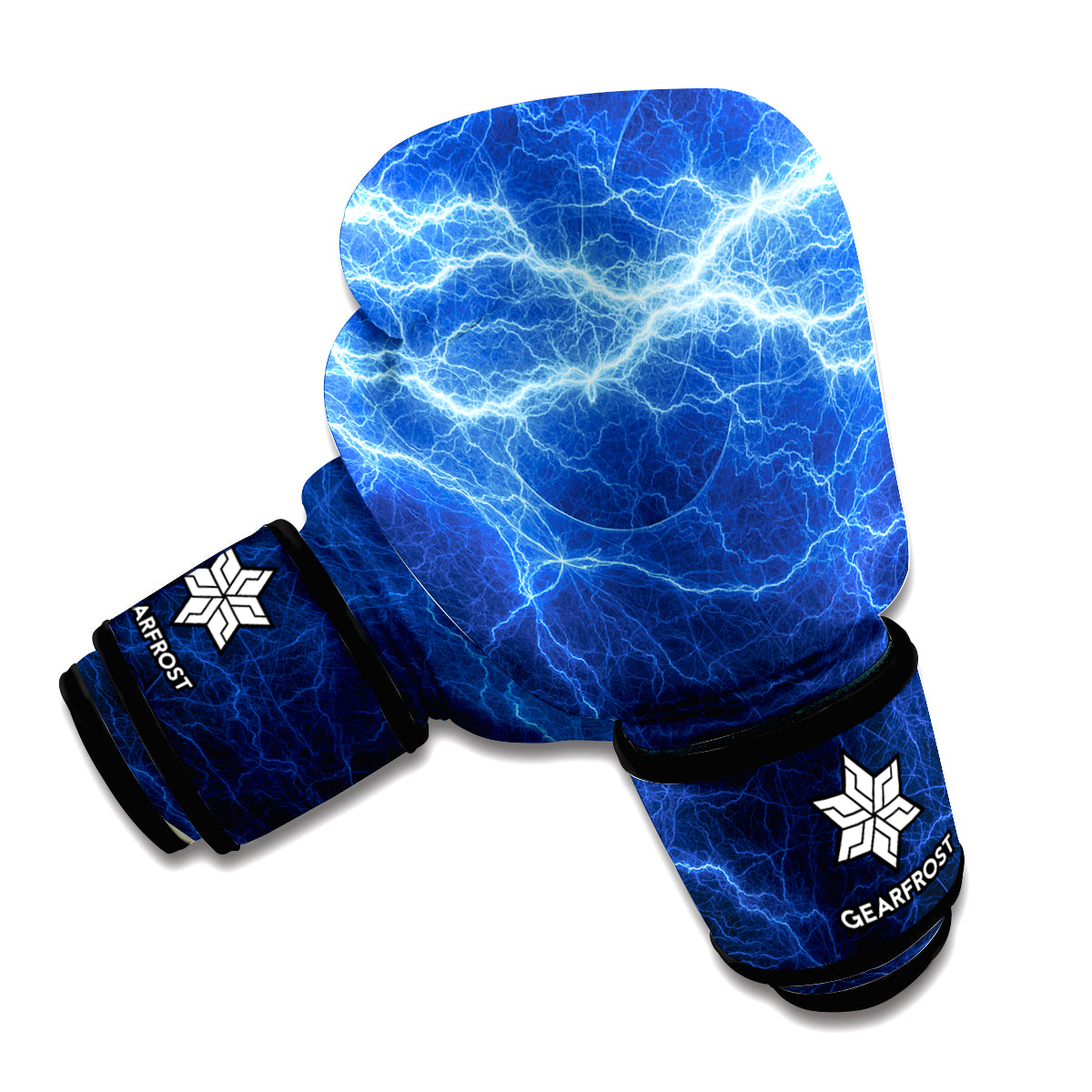 Lightning Plasma Print Boxing Gloves