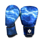Lightning Plasma Print Boxing Gloves