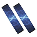 Lightning Plasma Print Car Seat Belt Covers