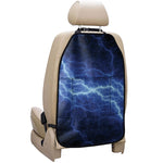Lightning Plasma Print Car Seat Organizers