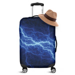 Lightning Plasma Print Luggage Cover