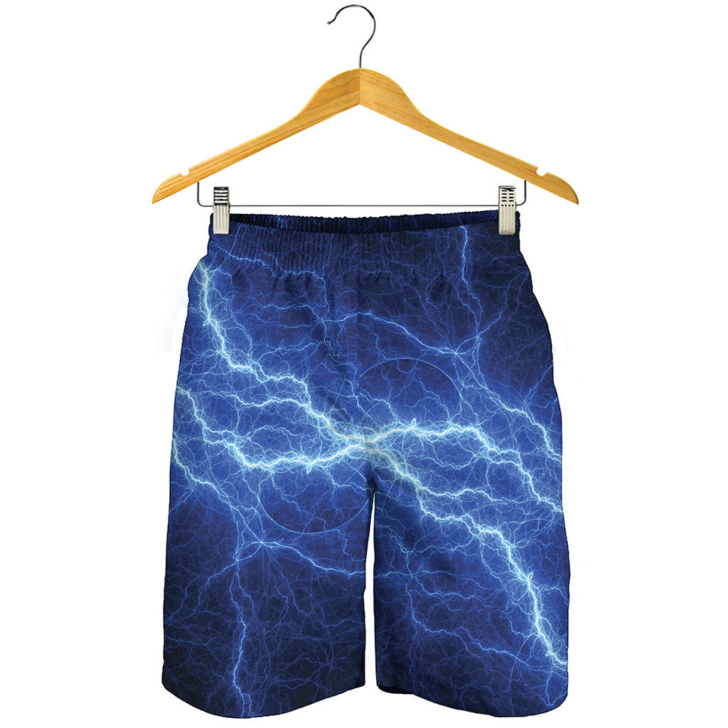Lightning Plasma Print Men's Shorts