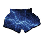 Lightning Plasma Print Muay Thai Boxing Shorts