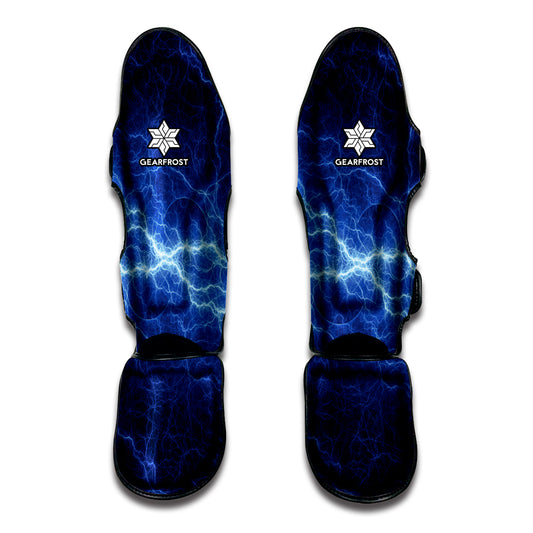 Lightning Plasma Print Muay Thai Shin Guard