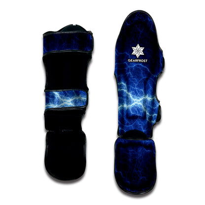 Lightning Plasma Print Muay Thai Shin Guard