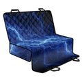 Lightning Plasma Print Pet Car Back Seat Cover