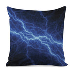 Lightning Plasma Print Pillow Cover