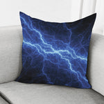 Lightning Plasma Print Pillow Cover