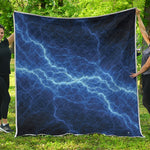 Lightning Plasma Print Quilt