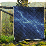 Lightning Plasma Print Quilt