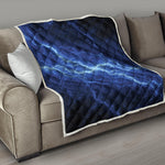 Lightning Plasma Print Quilt