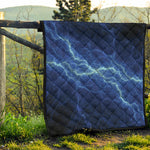 Lightning Plasma Print Quilt