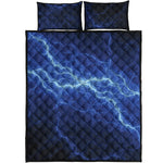 Lightning Plasma Print Quilt Bed Set